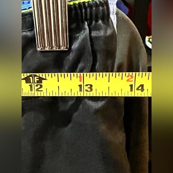 Swim Trunks Board Shorts Boys Cat & Jack Sz XL 16 Black Gray Green - Picture 8 of 10